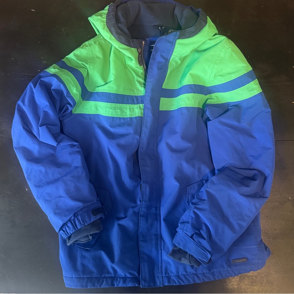 Lands' End Kids Green and Blue Jacket